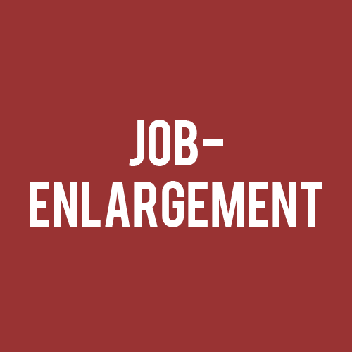 job-enlargement Personalentwicklung: Job-Enlargement